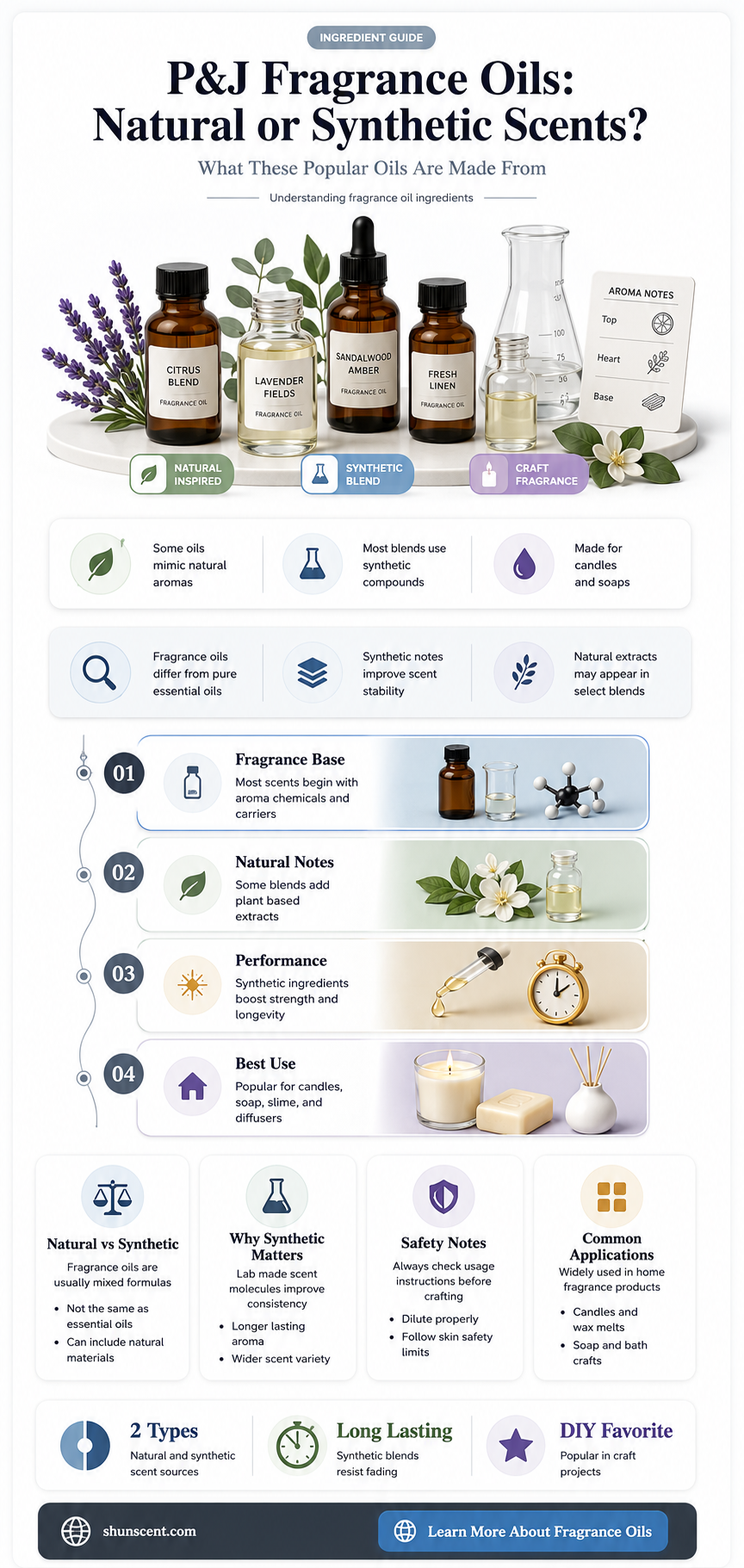 are p&j fragrance oils natural