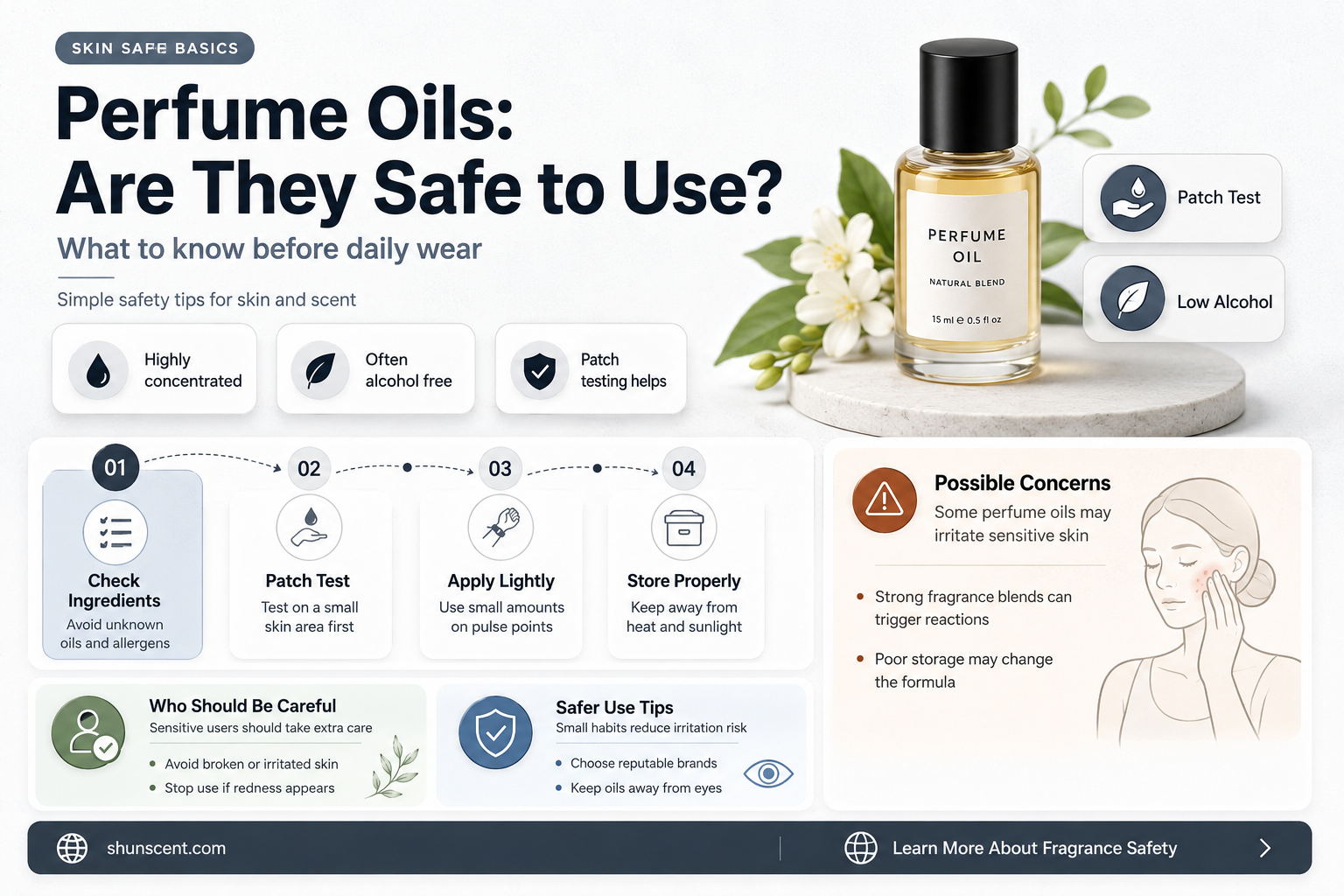 are perfume oils safe