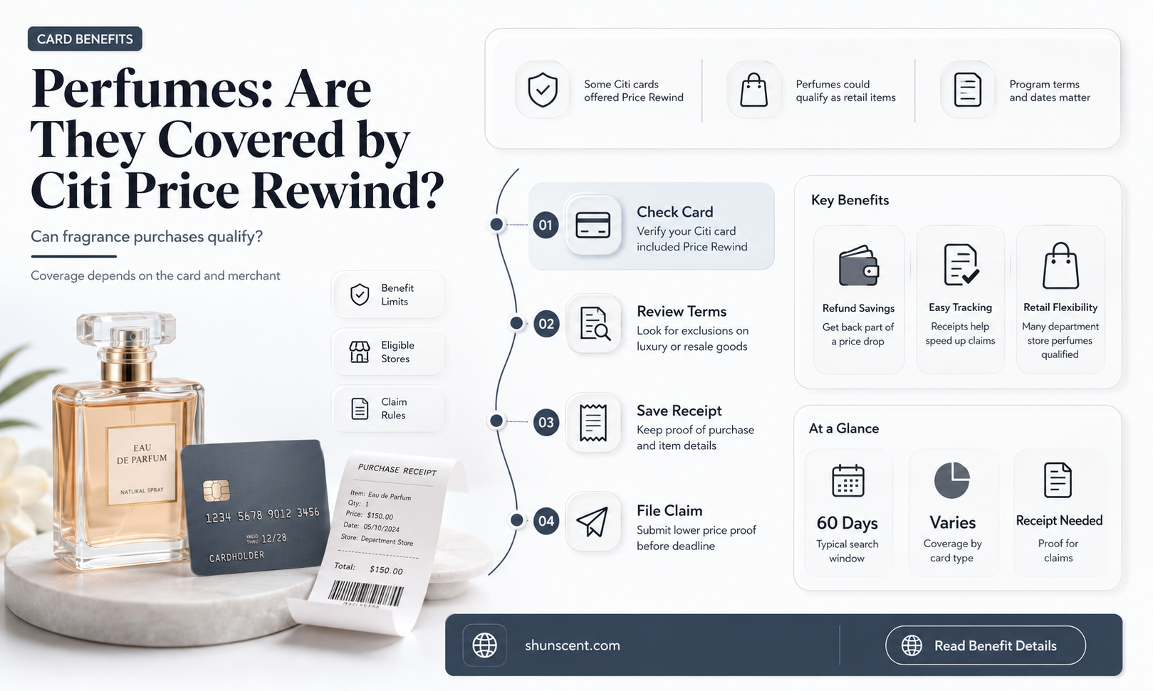 are perfumes included in citi price rewind