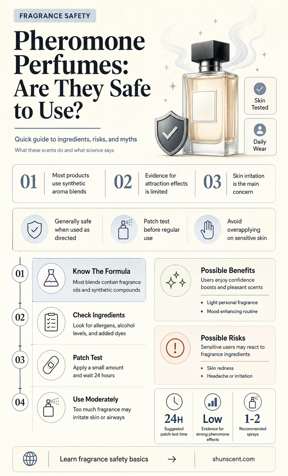 are pheromone perfumes safe