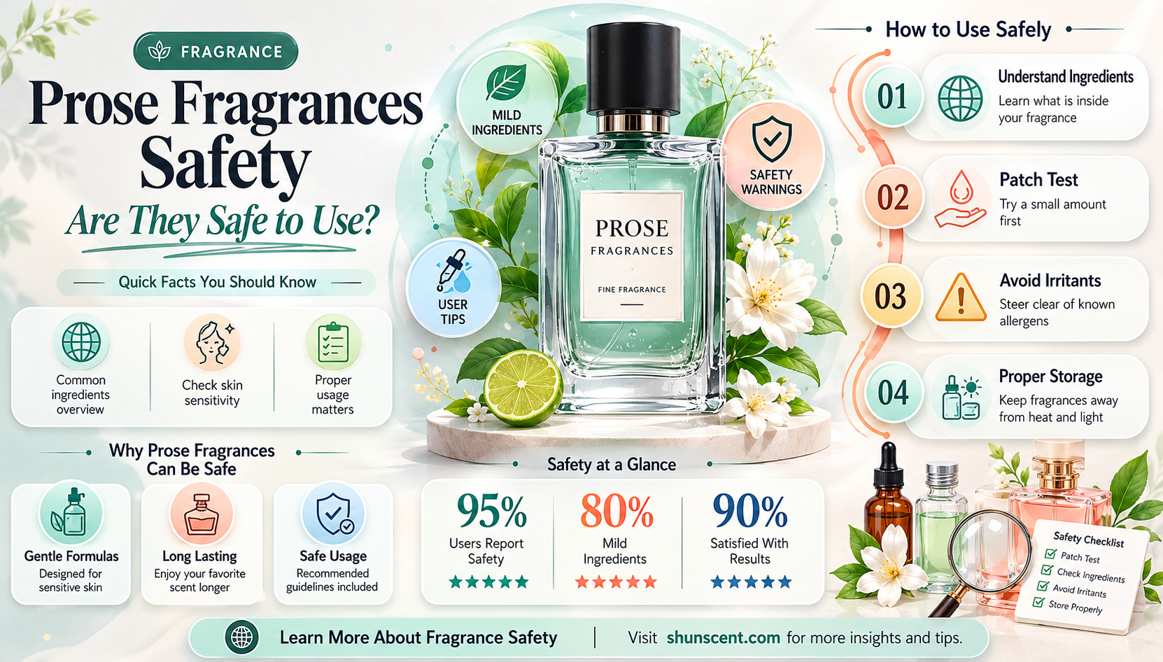 are prose fragrances safe