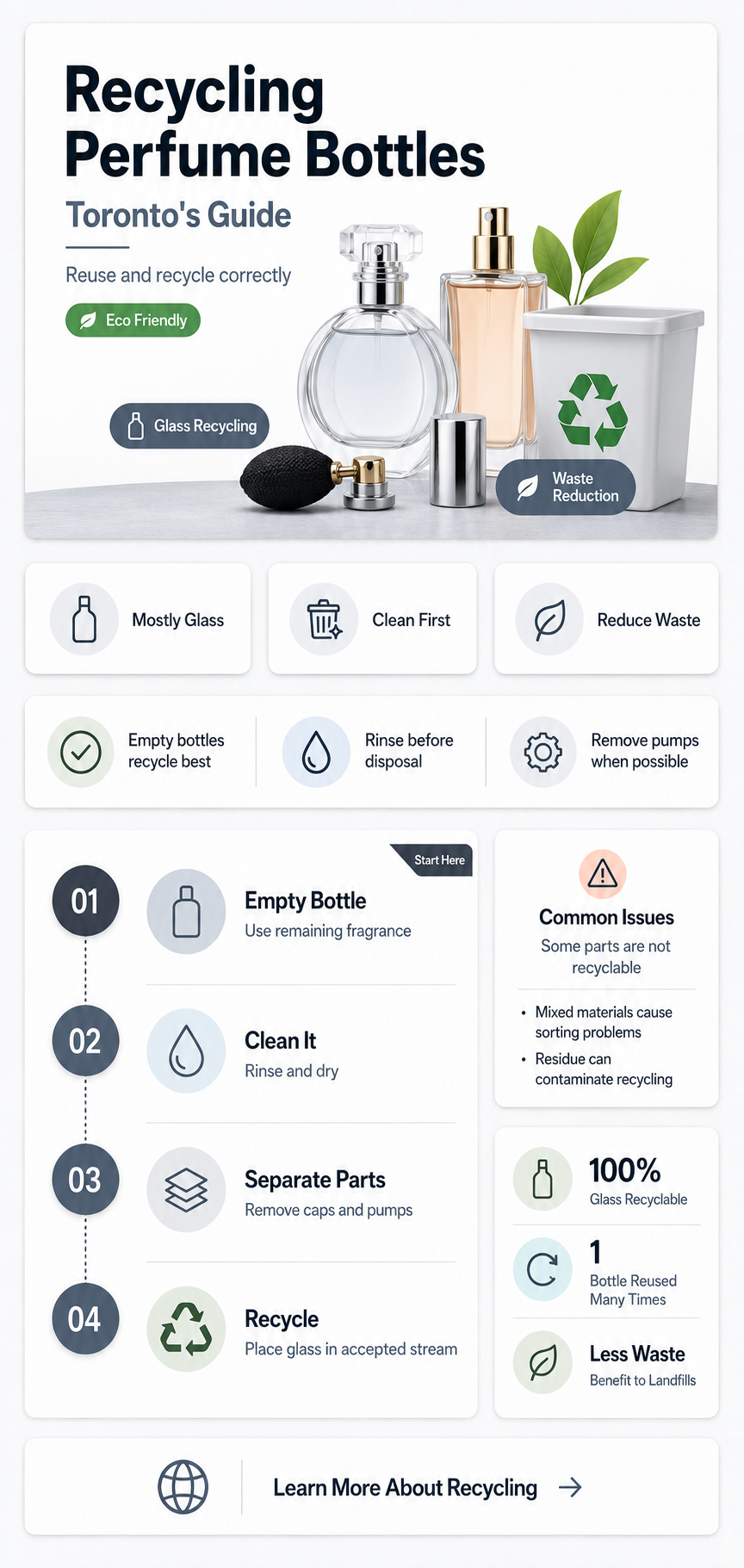 are perfume bottles recyclable toronto