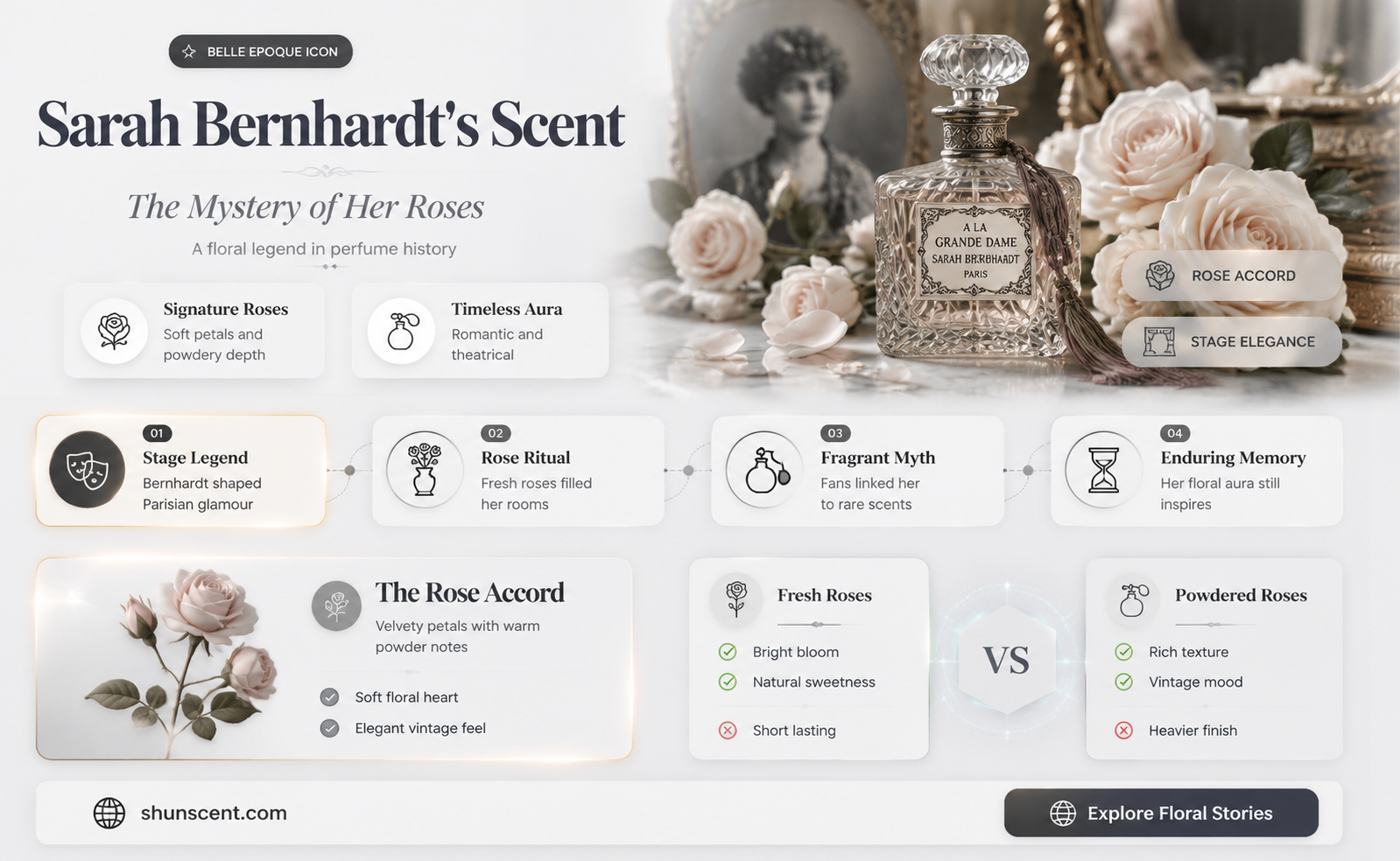 are sarah bernhardts scented