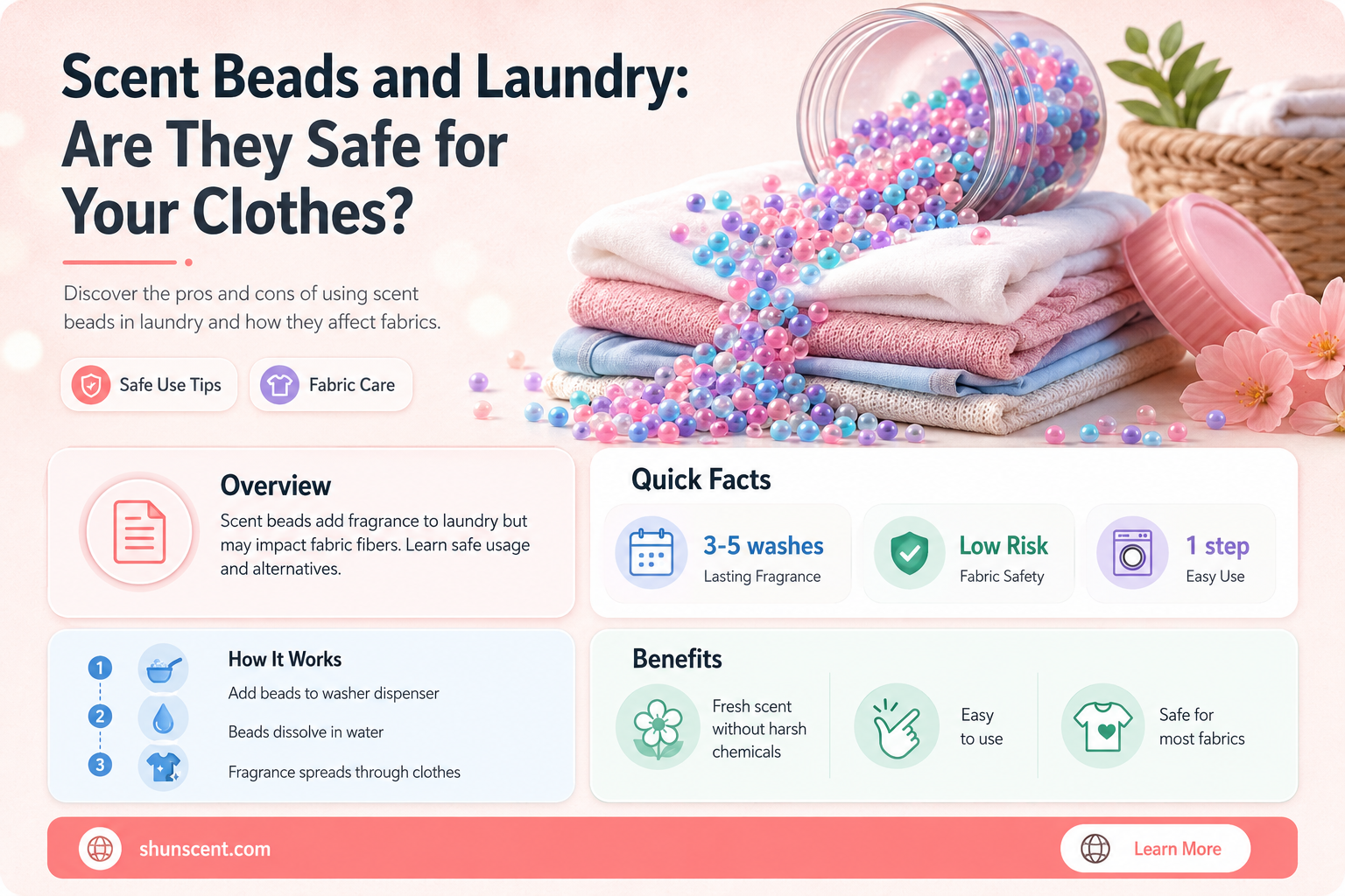 are scent beads bad for your clothes