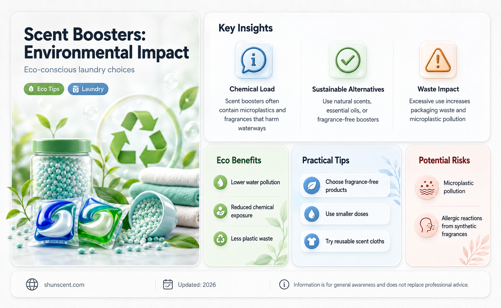 are scent boosters bad for the environment