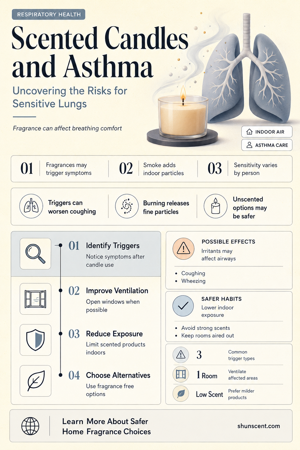 are scented candels bad for people with asthma