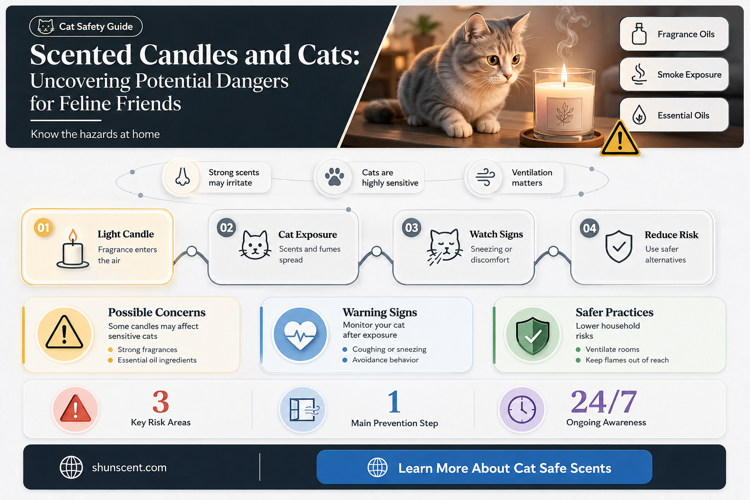 are scented candels cruel to cats