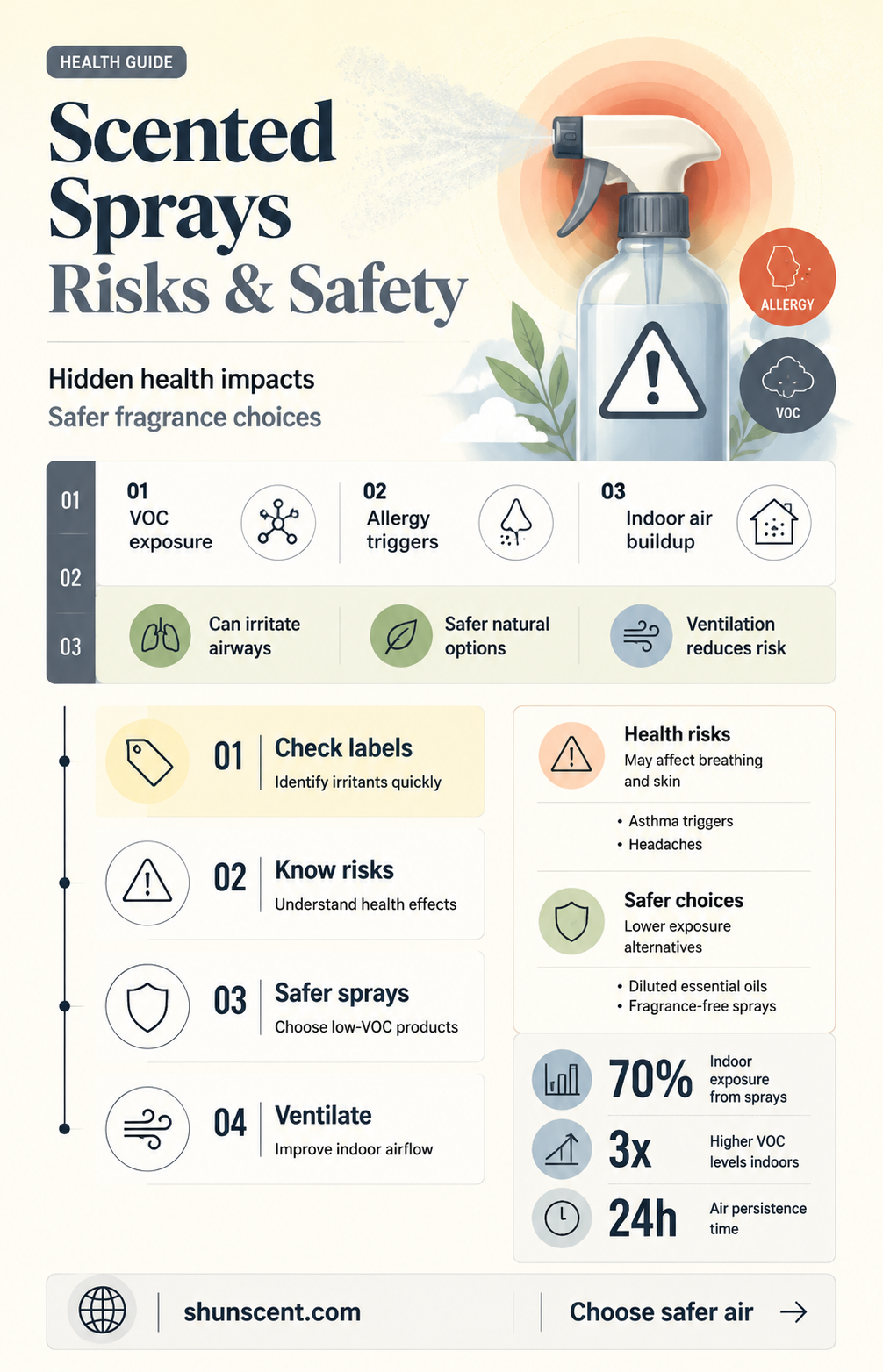 are scented sprays bad for your health