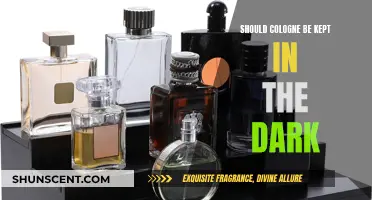 Cologne Storage: Keep It Dark, Here's Why