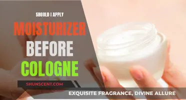 The Art of Scent: Moisturizer and Cologne Application