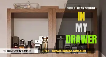 Where to Store Your Cologne: The Drawer Debate