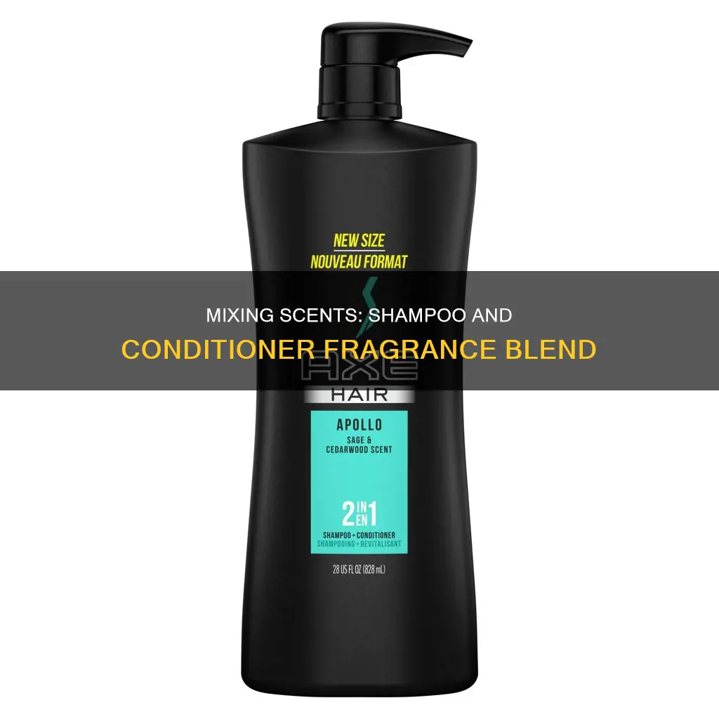 should i mix fragrance free shampoo with scented conditionor
