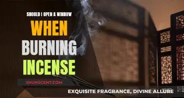 Open Windows When Burning Incense: Good or Bad Idea?