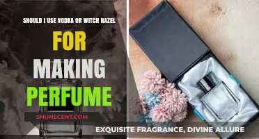 Vodka vs. Witch Hazel: Which Base is Best for DIY Perfumes?