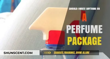 Should You Write on Perfume Packaging? Pros, Cons, and Best Practices
