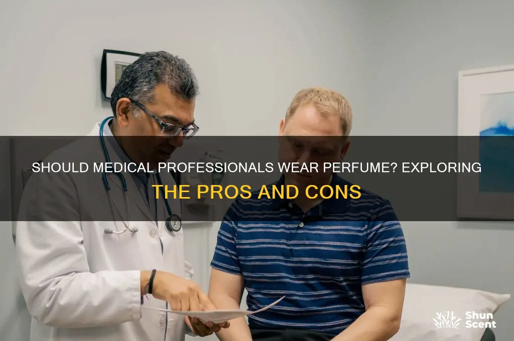 should people in medical field wear perfumes