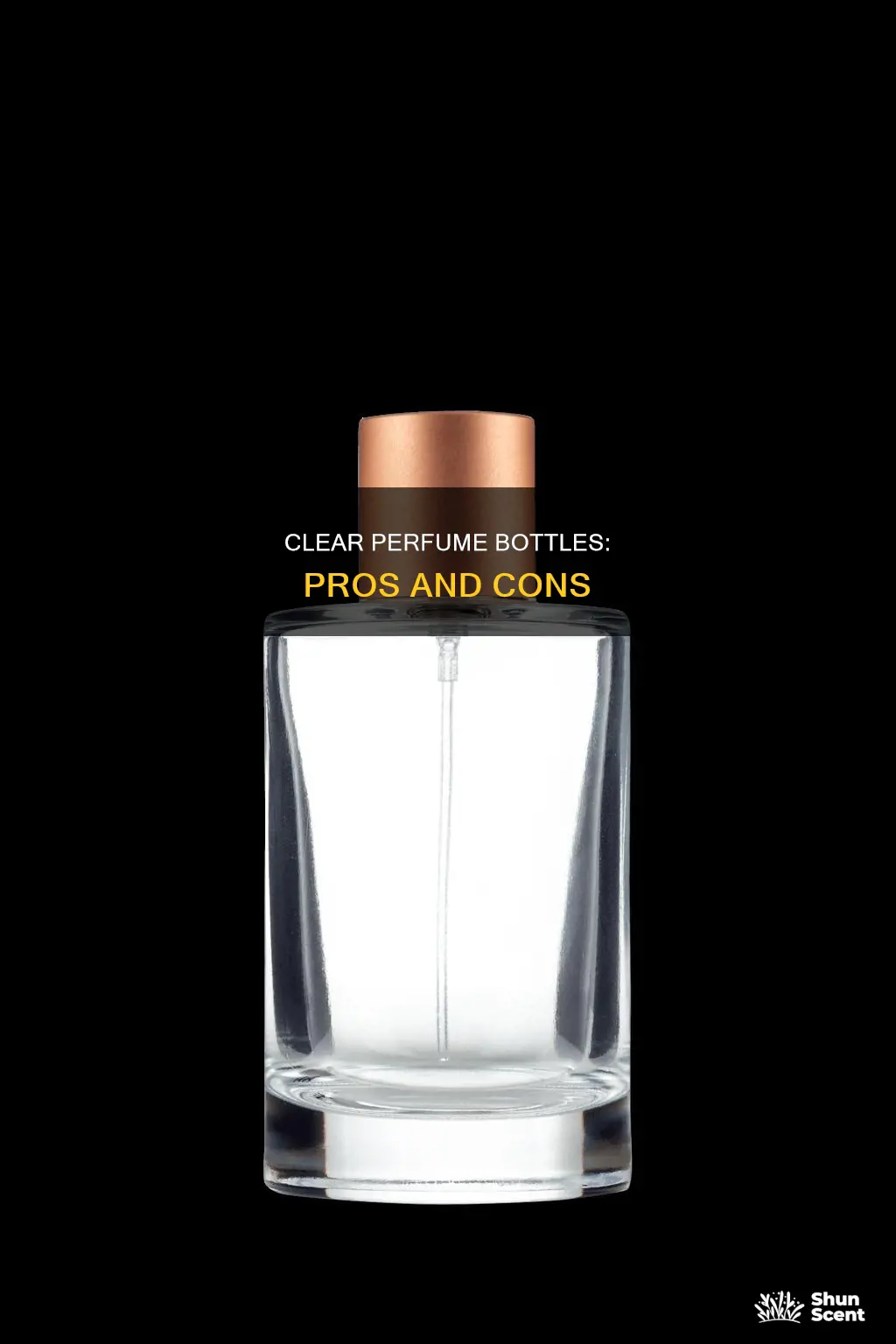should perfume be in clear bottles