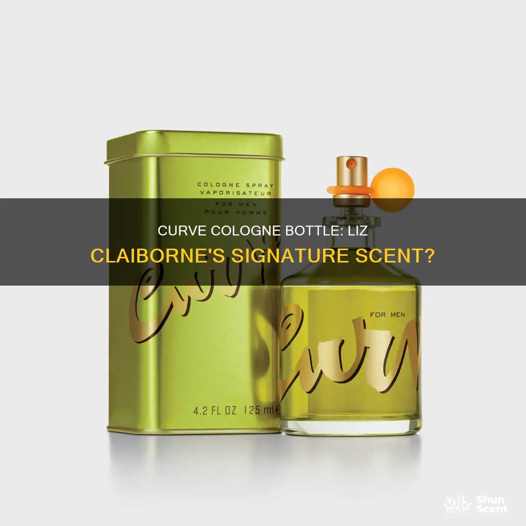 should the curve cologne bottle say liz claiborne