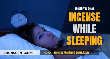 Incense While Sleeping: Is It Safe or Healthy?