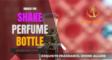 Shaking Perfume Bottles: Good or Bad?