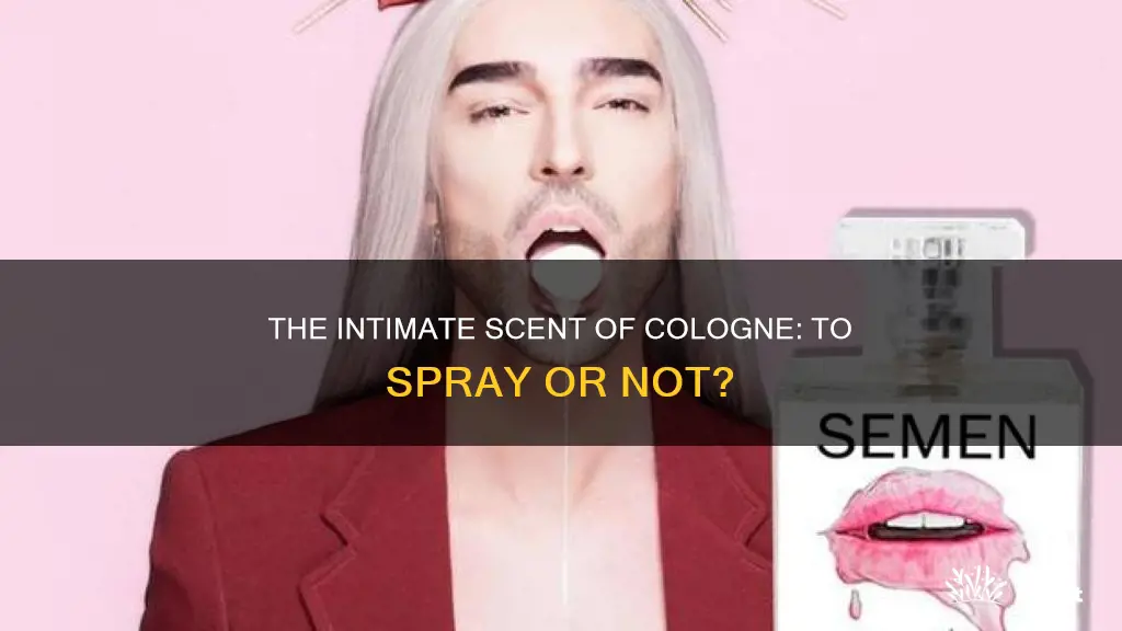 should you use cologne on your junk