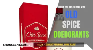 Cologne and Old Spice Deodorant: A Good Mix?