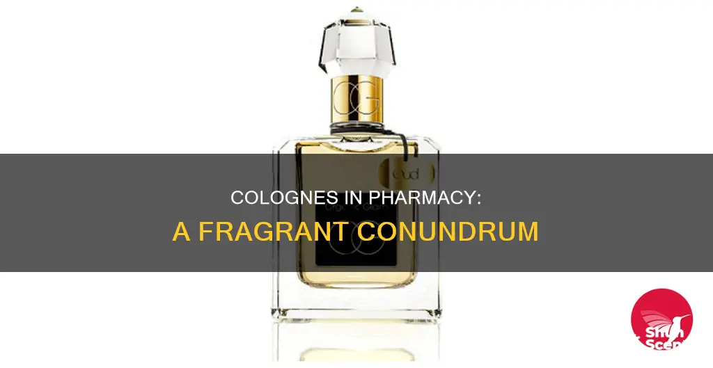 should you wear cologne in a pharmacy