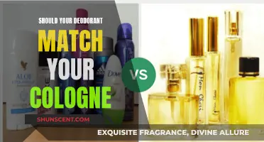 Deodorant and Cologne: Match or Clash?