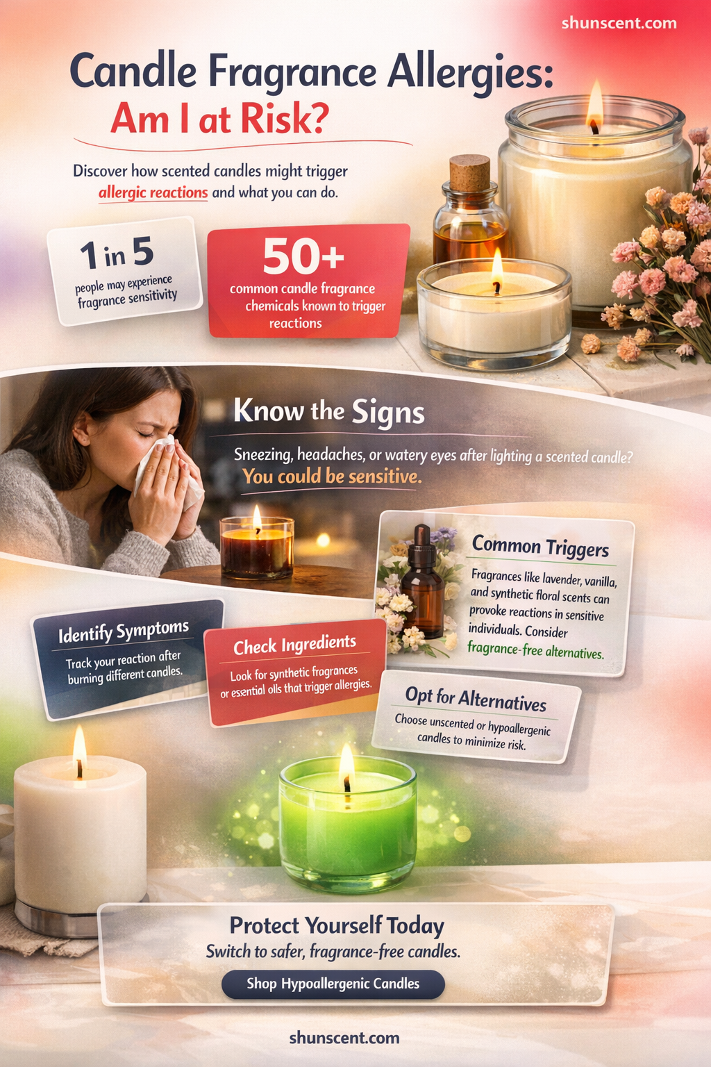 am i allergic to candle fragrance