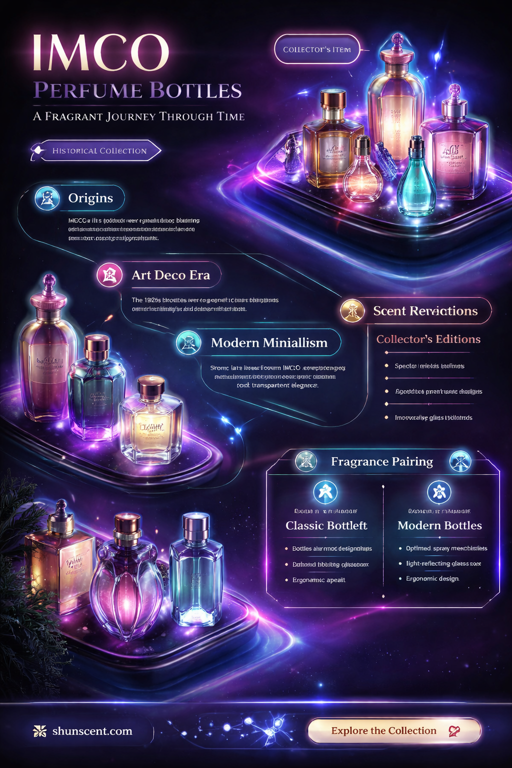 am imco product perfume bottle