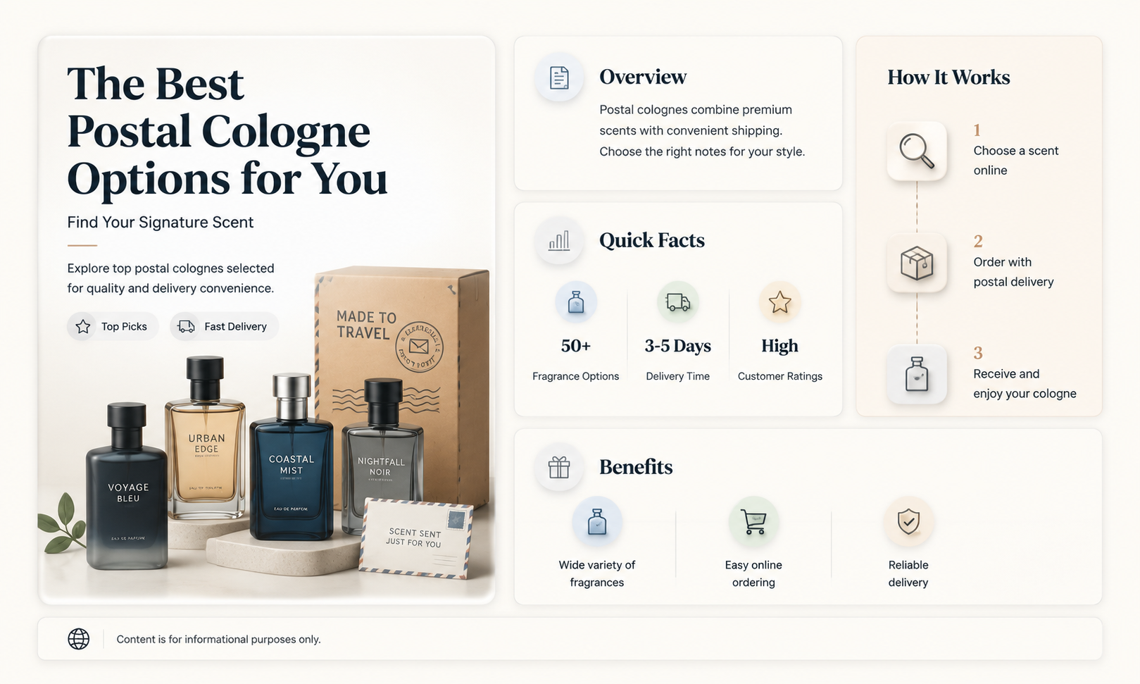 are postal cologne