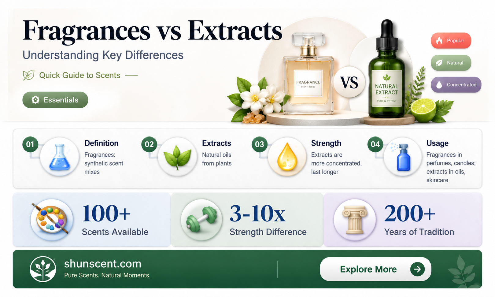 are extracts fragrance