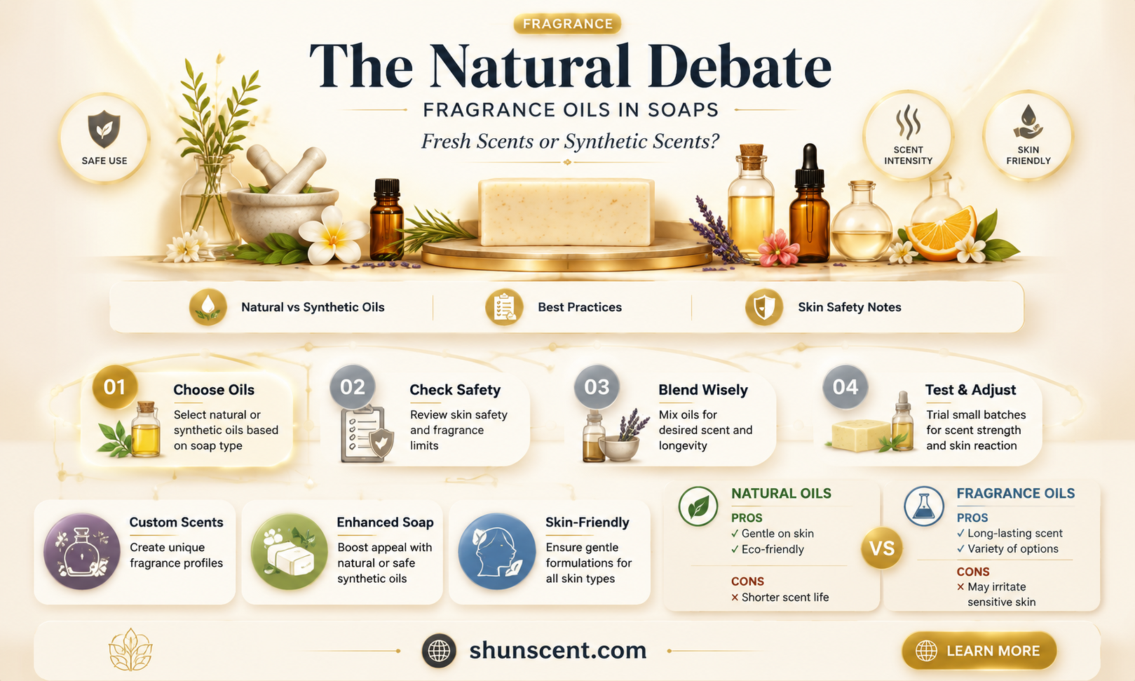are fragrance oils for soap considered natural