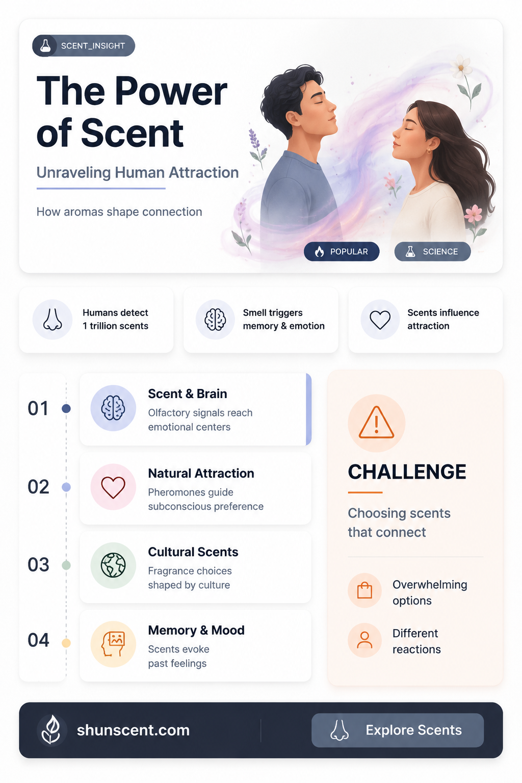 are humans attracted to scent