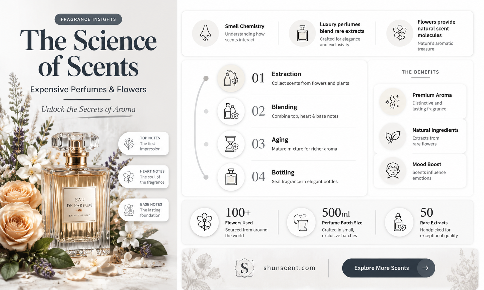 are expensive perfumes made of flowers