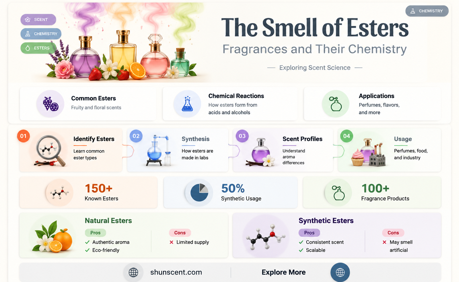 are most esters fragrances
