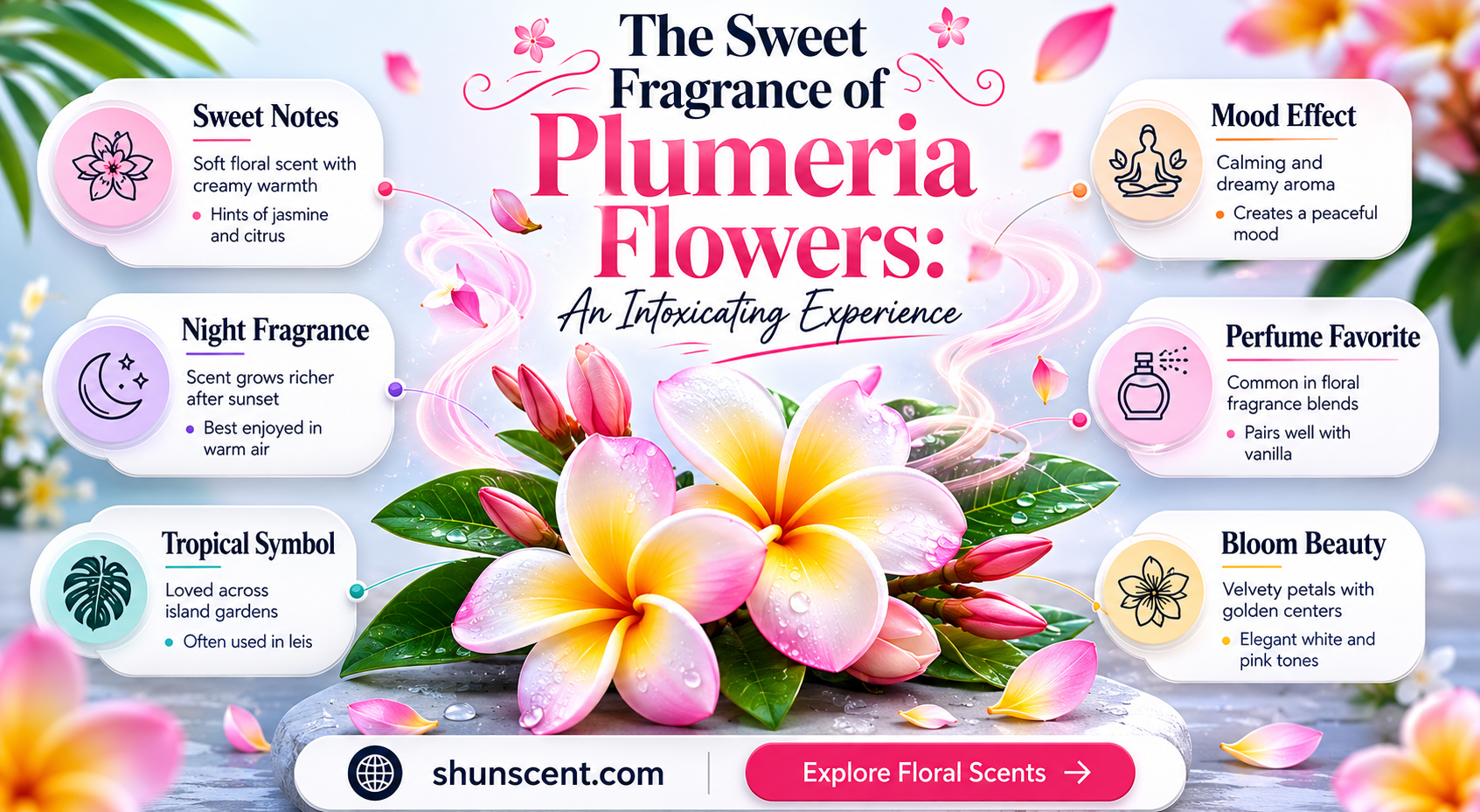 are plumeria flower fragrance