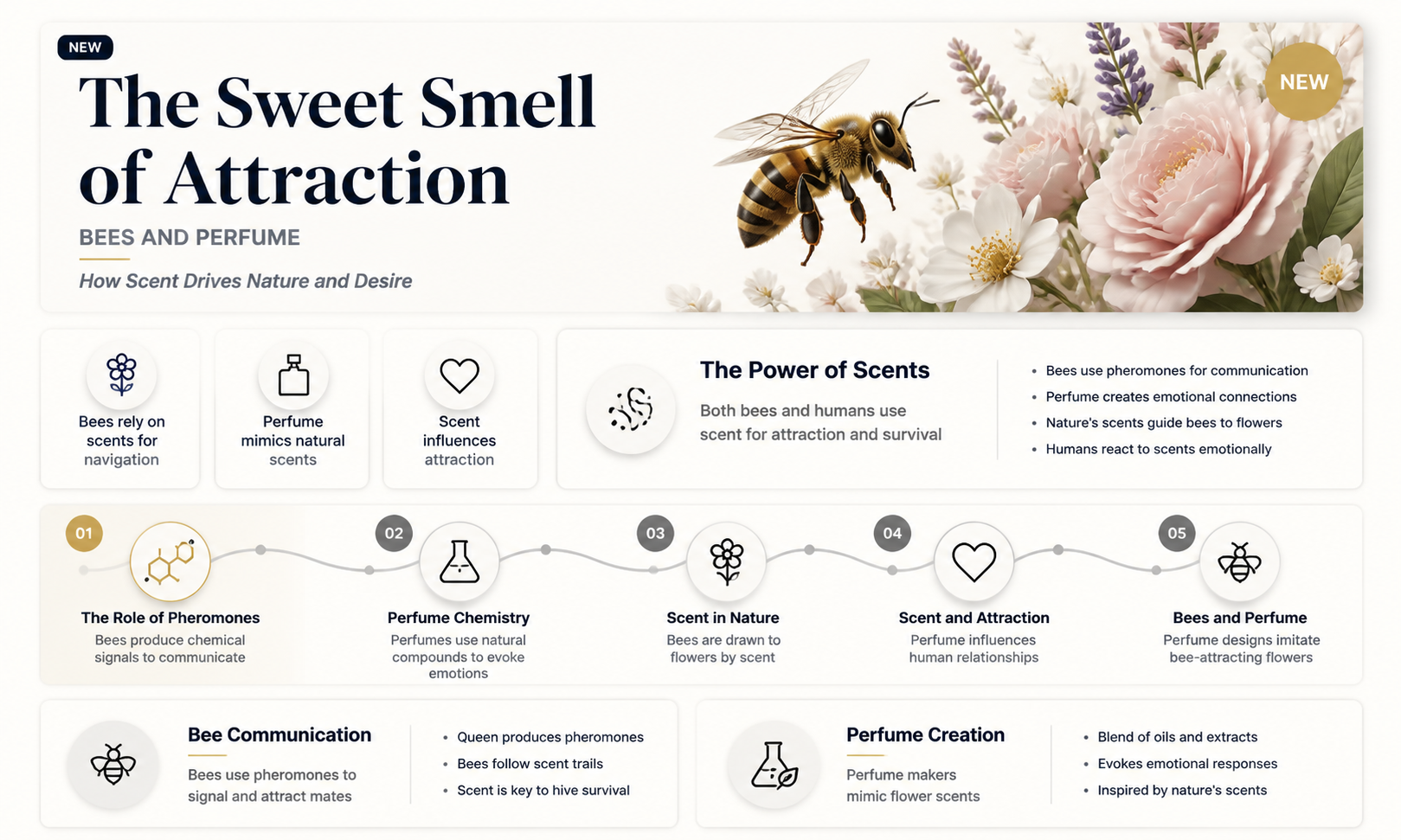 are bees attracted to perfume