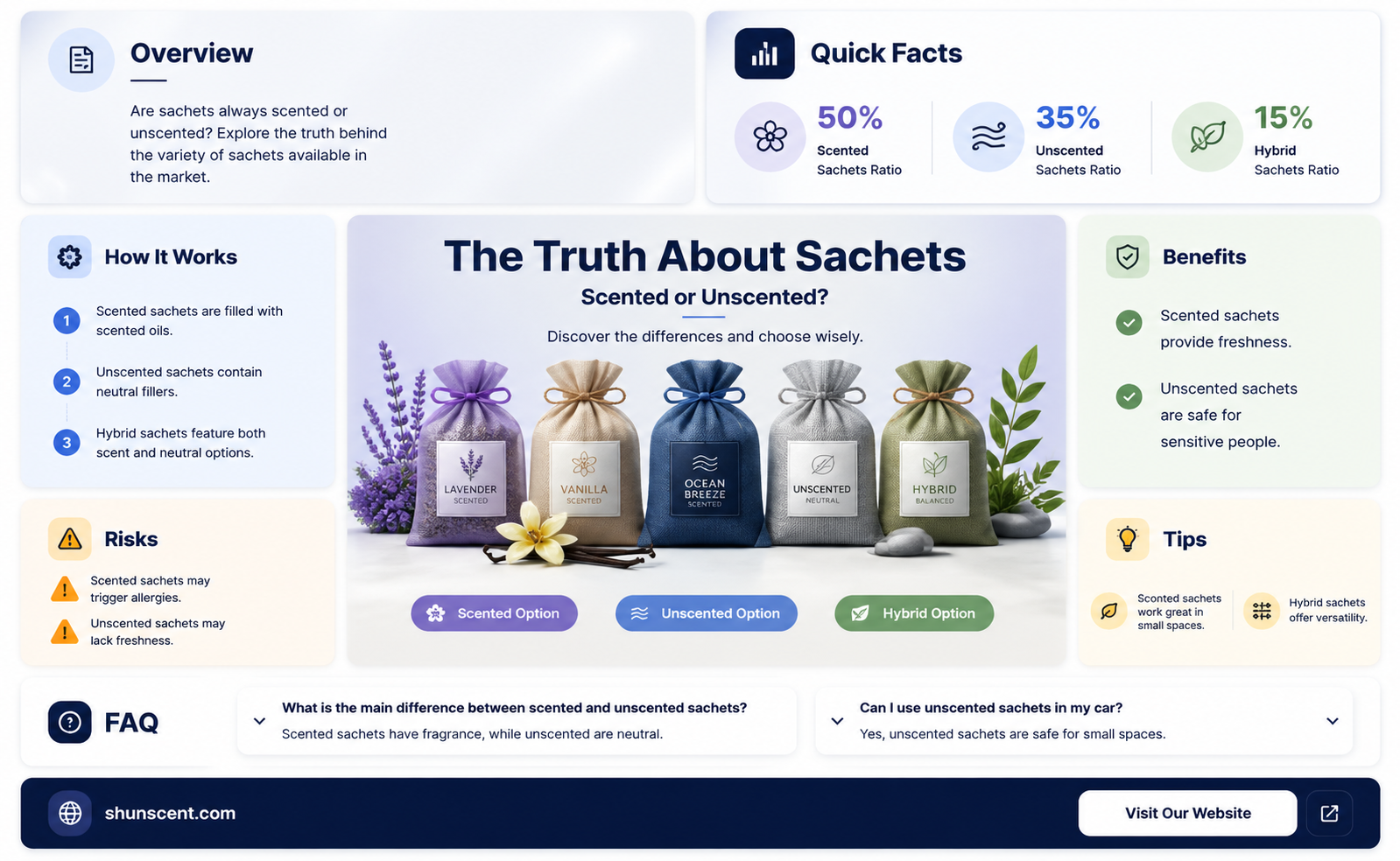 are all sachets scented