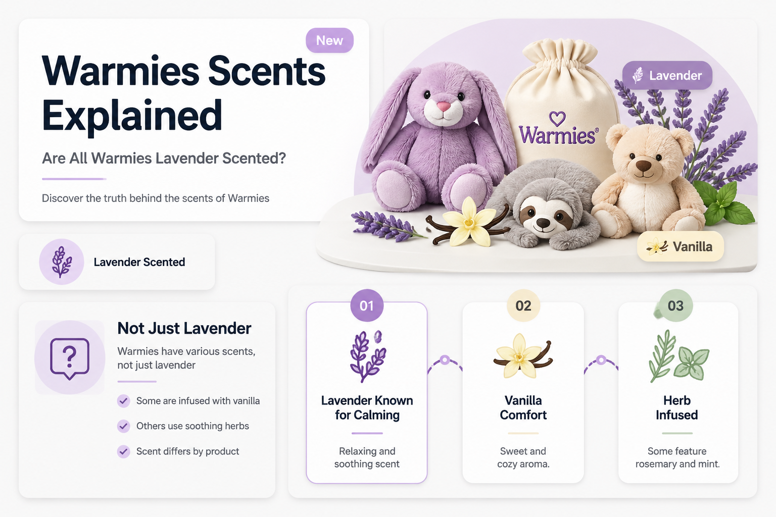 are all warmies lavender scented