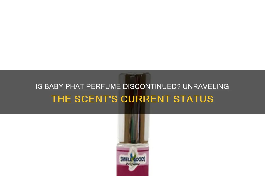 was baby phat perfume discontinued