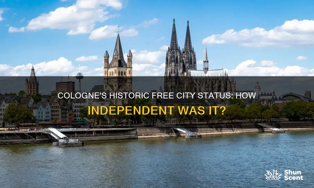 was cologne a free city