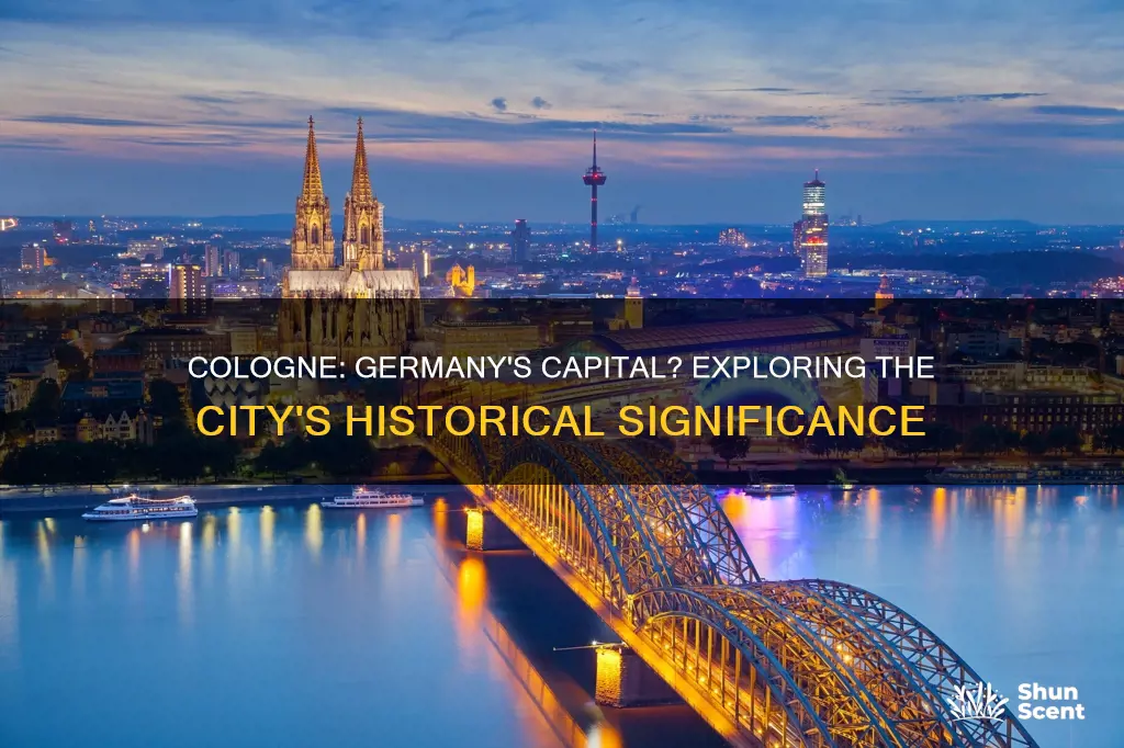 was cologne ever capital of germany