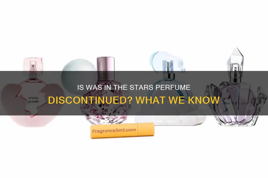 was in the stars perfume discontinued