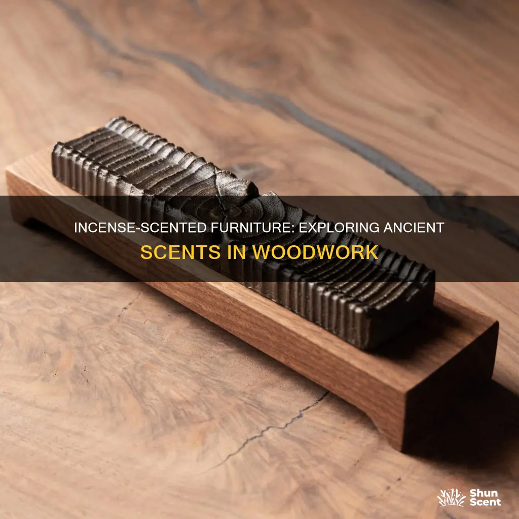 was incense used to make furniture