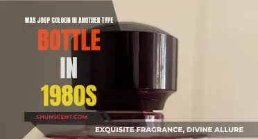 Joop Cologn's Evolution: 80s Bottle Design and Fragrance Notes