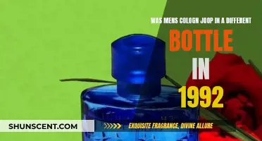 Joop Colognes: 1992 Bottle Design and Beyond