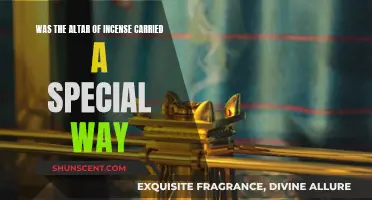 How the Altar of Incense Was Carried