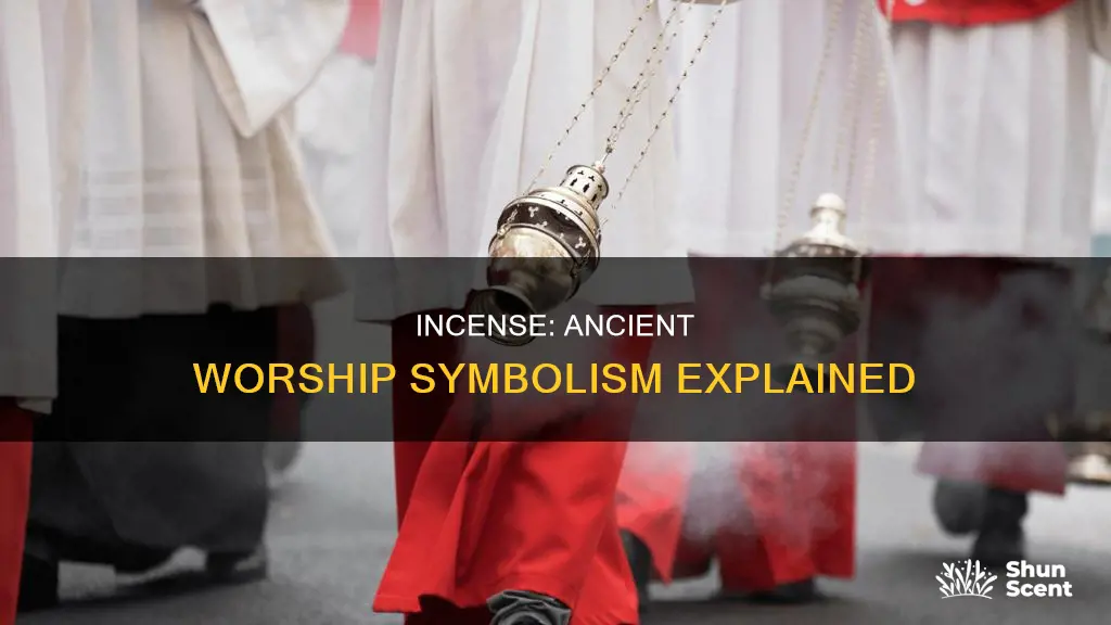 was the altor of incense representing worship