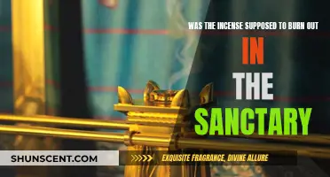 Incense Burning in the Sanctuary: What's the Deal?